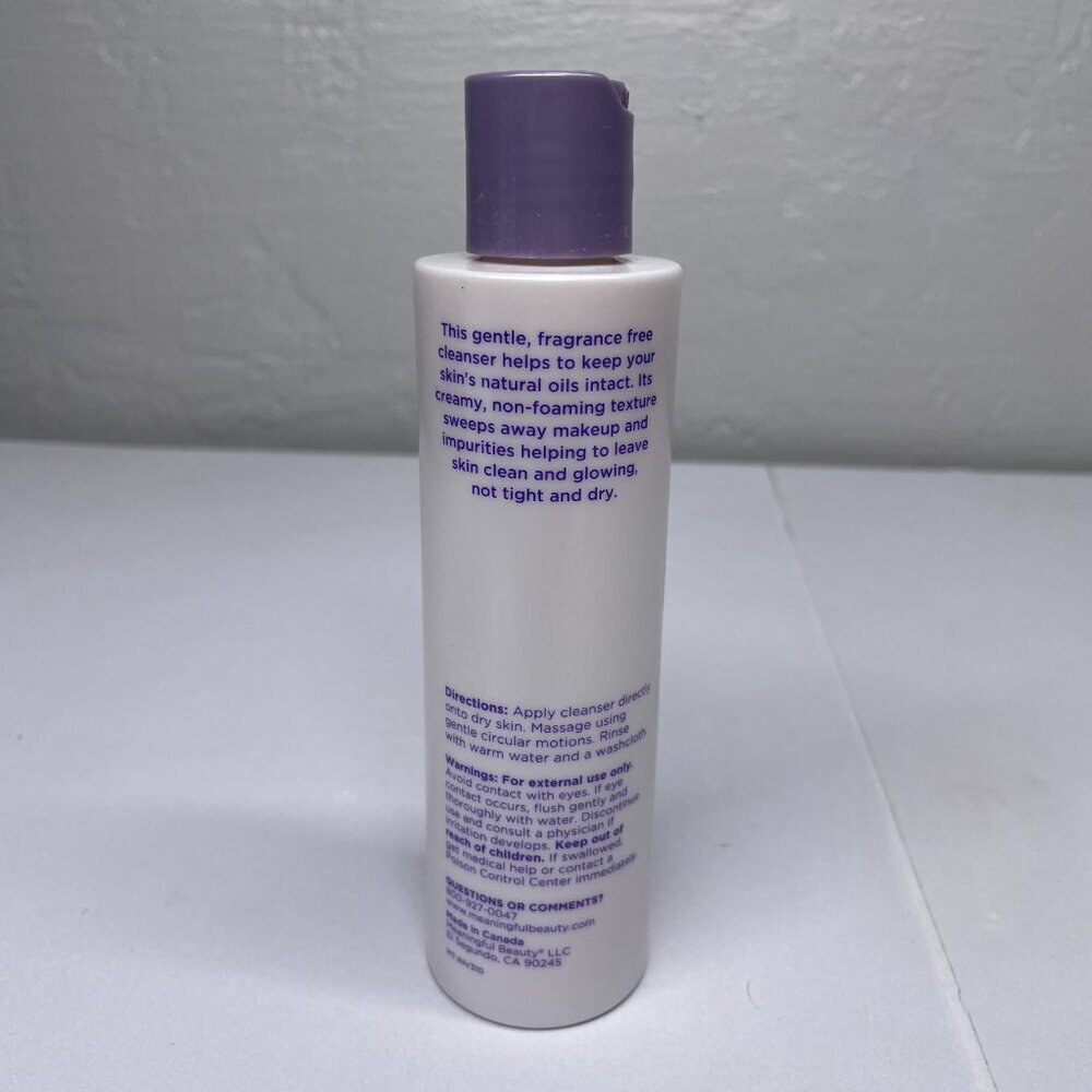 Meaningful Beauty Skin Softening Cleanser Cindy Crawford Unscented 6 oz Sealed - Picture 4 of 6